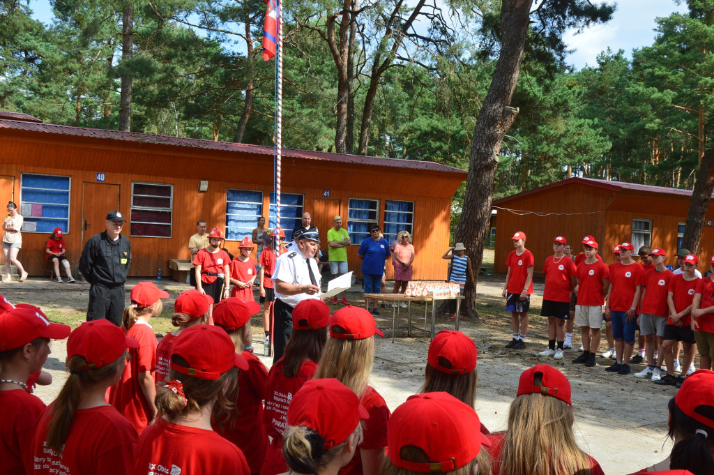 Zakończył się drugi obóz szkoleniowo-wypoczynkowy Młodzieżowych Drużyn Pożarniczych w Brennie